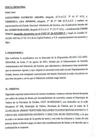 El gobierno nacional demandó a la anterior gestión municipal de Trelew