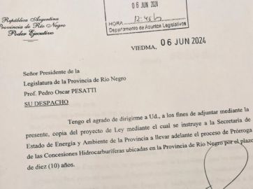 El Ejecutivo Provincial va por una prórroga para las concesiones hidrocarburíferas