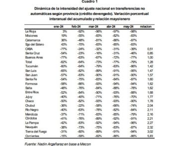 Ajustes a las provincias: el látigo pegó más duro en Neuquén, Río Negro y Chubut