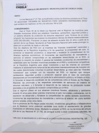 Choele Choel también quiere subirse a la ola de adhesiones al RIGI para captar inversiones