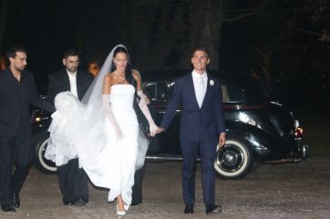 Paulo Dybala y Oriana Sabatini se casaron: mirá las postales del gran evento