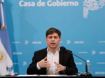 Habló Kicillof y tiró munición pesada contra Milei