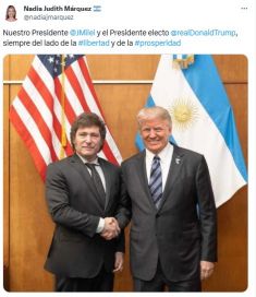 Políticos de la Patagonia celebran el triunfo de Trump