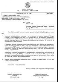 El Banco Central restringió el uso de tarjetas de crédito y débito