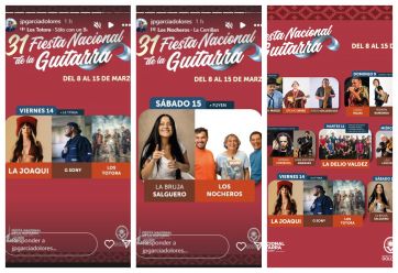 La Delio Valdez, Los Totora, G Sony y más estarán presentes en la Fiesta Nacional de la Guitarra