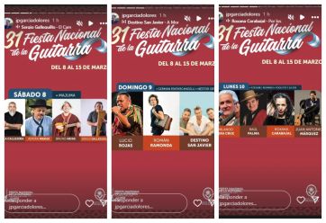 La Delio Valdez, Los Totora, G Sony y más estarán presentes en la Fiesta Nacional de la Guitarra