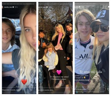 Wanda Nara y Maxi López le dedicaron un tierno mensaje a su hijo en vísperas de su cumpleaños