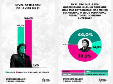 En pleno año electoral, un 54% aseguró que Milei “tiene que parar” con la motosierra