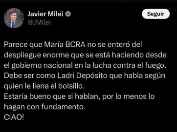 Lali defendió a María Becerra de Javier Milei: qué dijo