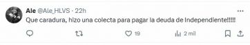 Santi Maratea explicó los motivos por los que no realizó una colecta para Bahía Blanca