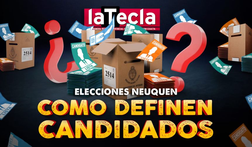 Legislativas 2025: cómo definen candidatos en Neuquén