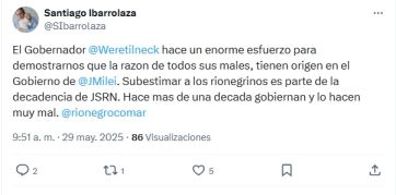 Weretilneck se puso picante y lo salieron a cruzar de todos lados