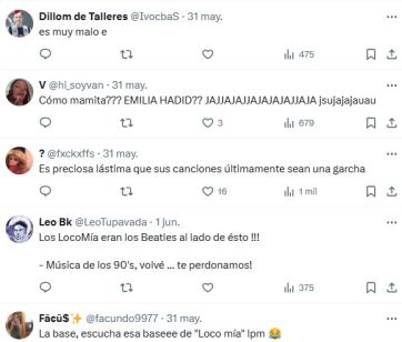 Emilia Mernes presentó un adelanto de “Pasarela” y la fulminaron en redes