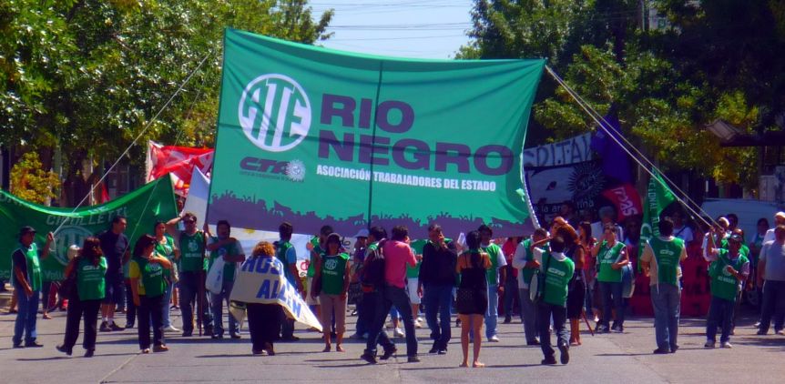 ATE Río Negro definió hacer protestas, sin paro, para reclamar por salarios