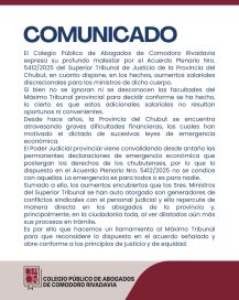 La Asociación de Magistrados intensifica medidas en rechazo de los aumentos en el STJ