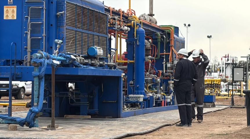 Comenzó el plan piloto para reactivar la producción de gas en una zona insignia de la provincia