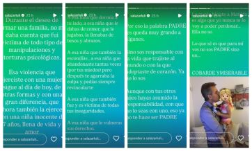 Luli Salazar cargó contra Martín Redrado en vísperas del Día del Padre
