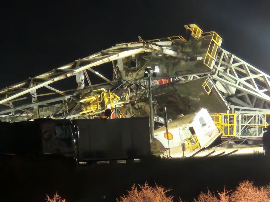 Se cayó una torre de perforación en Vaca Muerta e investigan las causas
