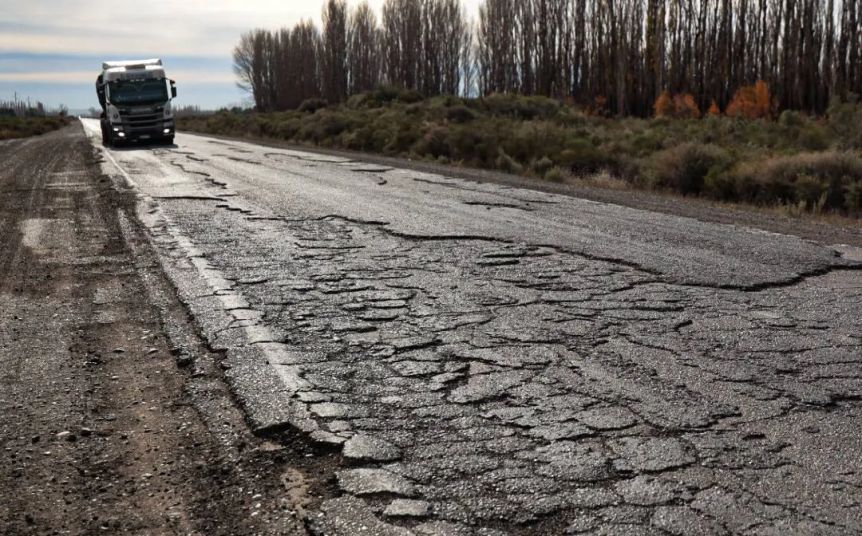 Rutas destruidas: diputados patagónicos piden declarar la Emergencia Vial