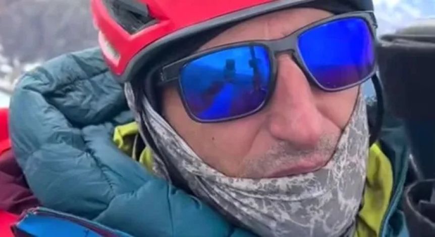 Un alpinista argentino murió en Los Andes. “Chocó contra la pared y quedó colgando”