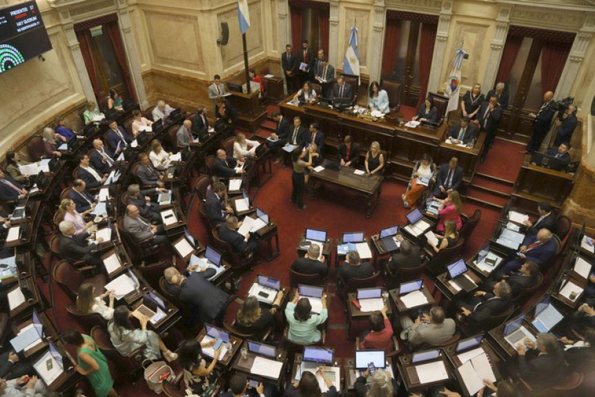 Con el sello de dos patagónicos, senadores a la carga por nuevas formas de coparticipación