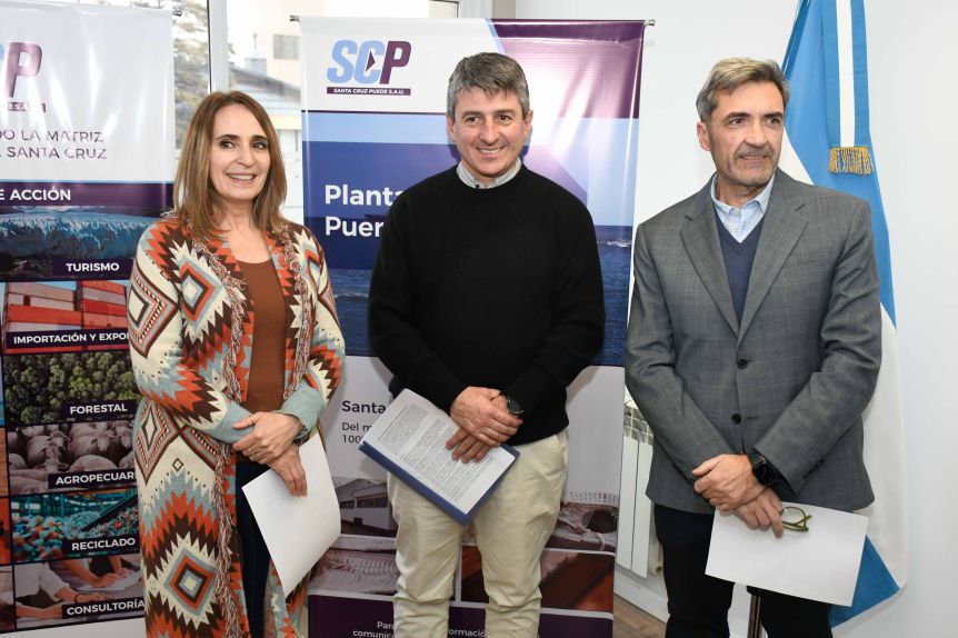 Santa Cruz Puede y FECOFE acordaron comercializar productos patagónicos en todo el país