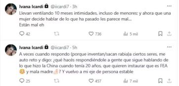 Ivana Icardi defendió a La China Suárez tras el escándalo con Benjamín Vicuña