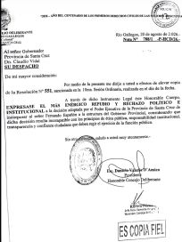 Suman repudios a la designación de Españón y piden que Vidal revea su nombramiento