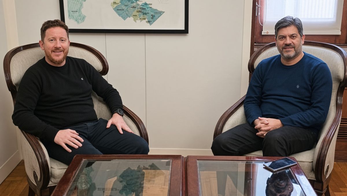Bowen estrecha vínculos con el espacio de Kicillof y acelera su armado en Chubut
