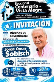 Sobisch vuelve a recorrer Neuquén y prepara un desembarco político en Centenario