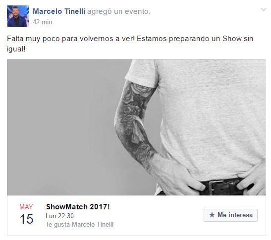 La vuelta de Tinelli a la tele: Showmatch ya tiene día y horario