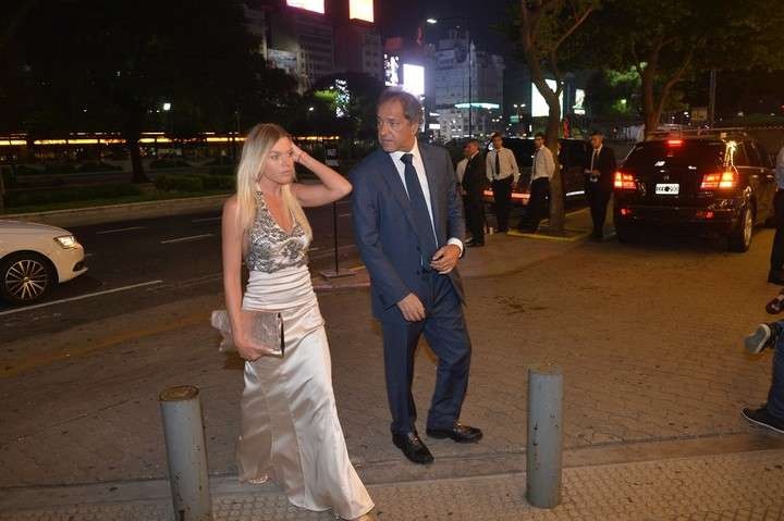 Gisela Berger y Daniel Scioli: ¿reconciliación en Italia?