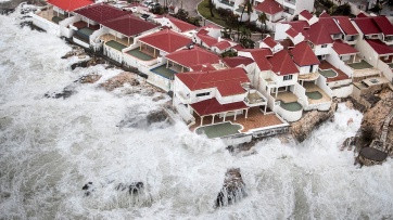 Las fotos devastadoras del paso del huracán Irma por el Caribe