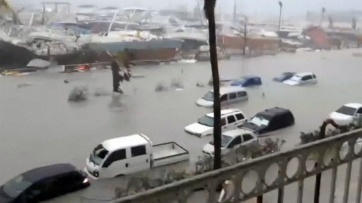 Las fotos devastadoras del paso del huracán Irma por el Caribe