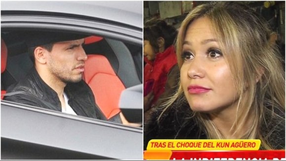 La reacción de Karina al enterarse del accidente del Kun Agüero