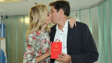 El casamiento de Juan Pablo Varsky y Lala Bruzoni