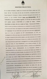 Miquelarena denunció a Correa por amenazas y mensajes 