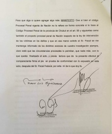 Miquelarena denunció a Correa por amenazas y mensajes 