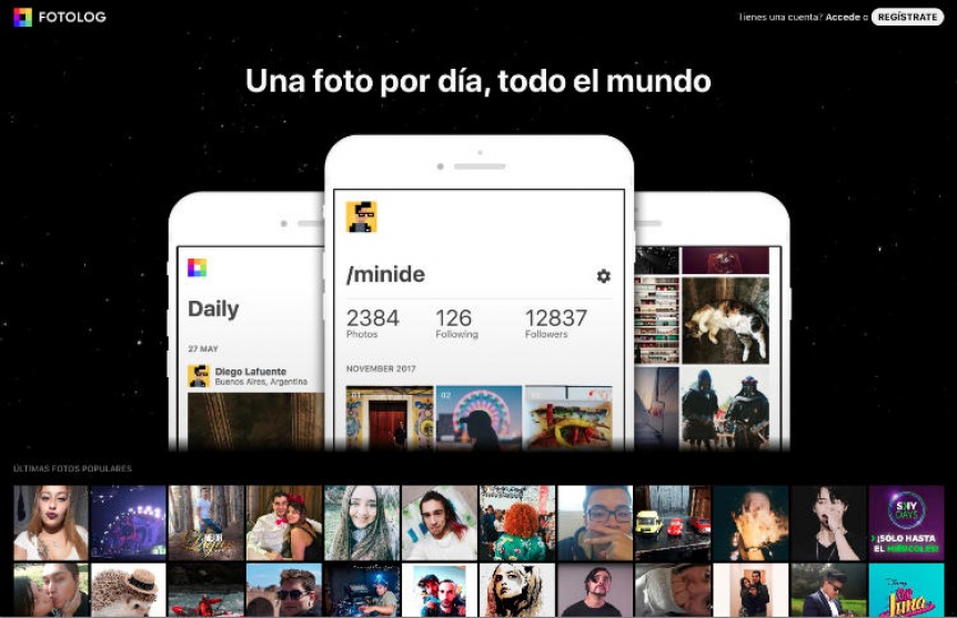 ¿Te acordas de Fotolog? Volvió con forma de app