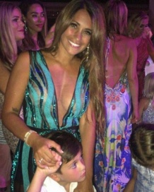 El glamour de Messi y Antonela en el casamiento de Cesc Fàbregas