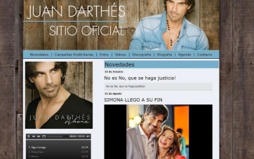 Los sitios web de Juan Darthés y Fernando Burlando fueron hackeados
