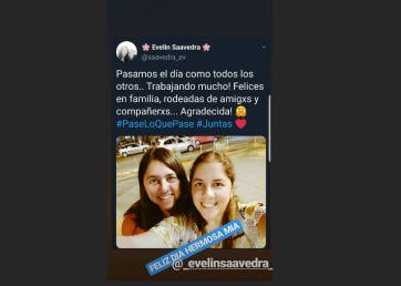 Los patagónicos mostraron su amor en las redes