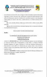 Aybar pone la lupa sobre el convenio con Termap S.A y pide que el dinero se destine a obras