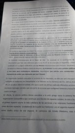 La ministra Cigudosa presentó denuncia por acoso y violencia política