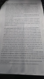 La ministra Cigudosa presentó denuncia por acoso y violencia política