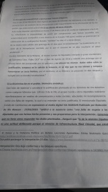 La ministra Cigudosa presentó denuncia por acoso y violencia política