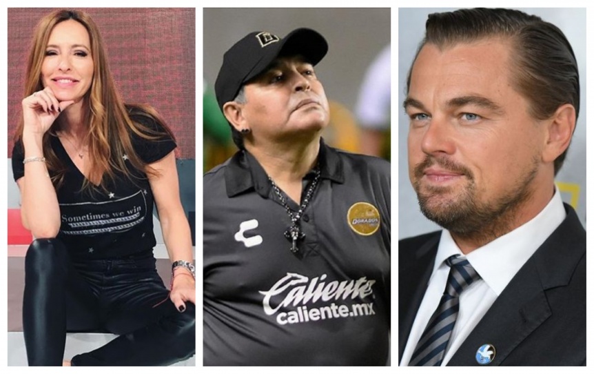 Analía Franchín habló del affaire entre Diego Maradona y Leonardo Di Caprio