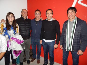 Martínez fue reelecto en Ingeniero Huergo y llegaron los saludos desde la rosada