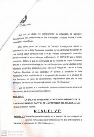 Artero contras las cuerdas: suspendieron a Ércoli y Souza