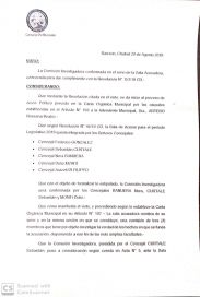 Suspendieron a Artero y Di Filippo asumió la intendencia